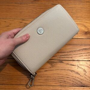 Jessica Moore Double Zipper Wallet Wristlet